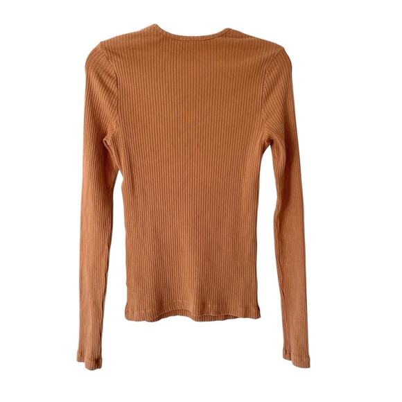 Agolde NWTs Lyza Cut Out Rib Top Women's size Medium - Picture 6 of 11